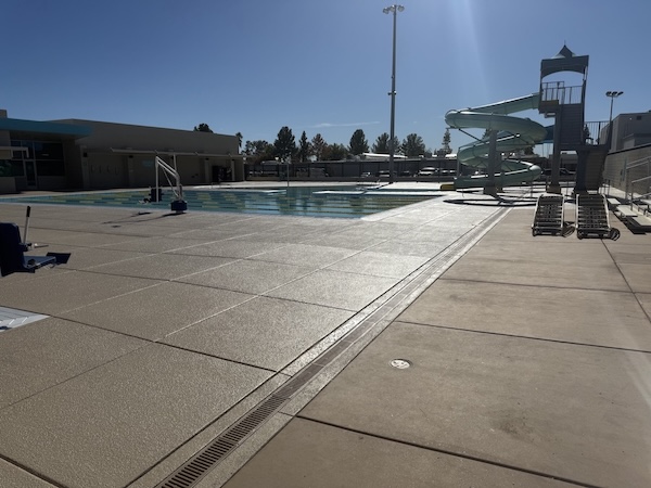 Kino Aquatic Center municipal pool deck restoration checklist proof 8